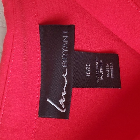 Lane Bryant 18/20 Cap Sleeve Mini Summer Casual Plus V-Neck Women Dress - Picture 5 of 15